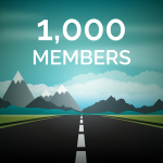 1,000 Members