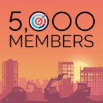 5,000 Members